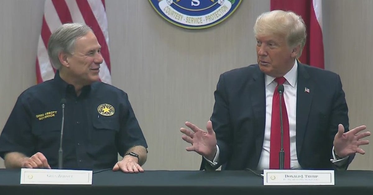 Abbott and Texas Republicans spend a day at the border with Trump ...
