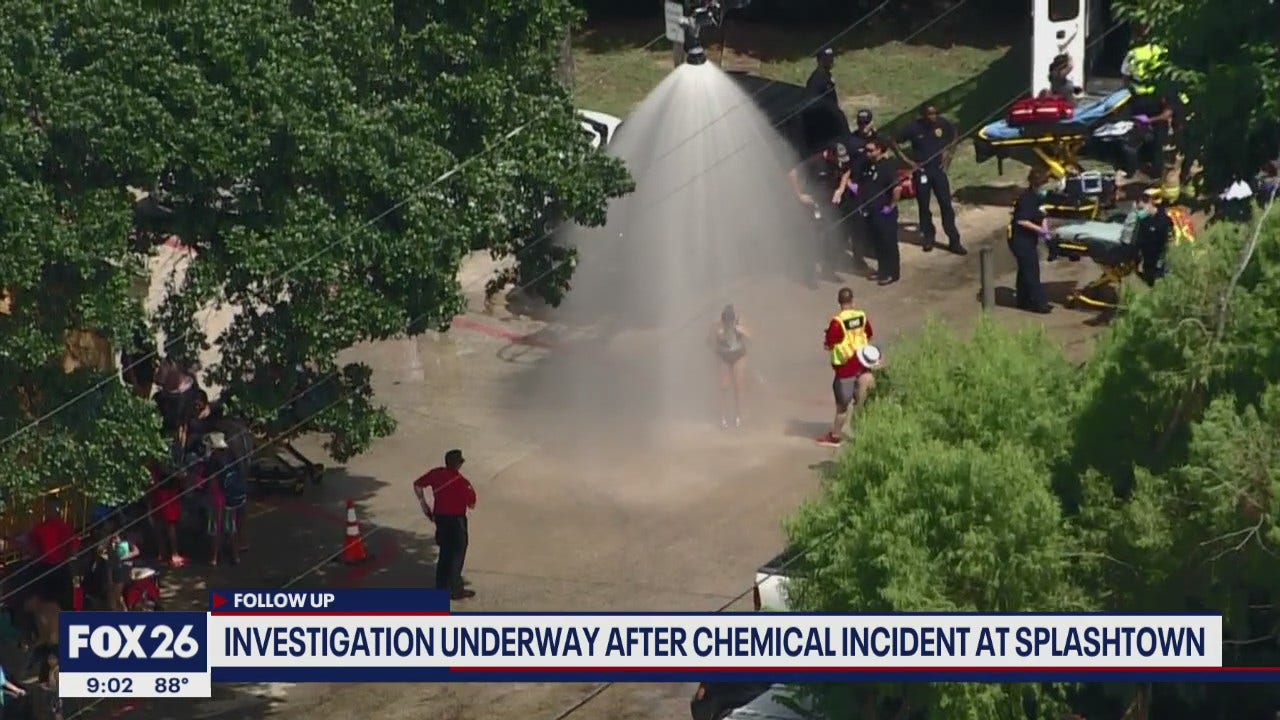 Investigators believe a chemical "vapor release" caused dozens to feel sick at Splashtown water park - Vimarsana News