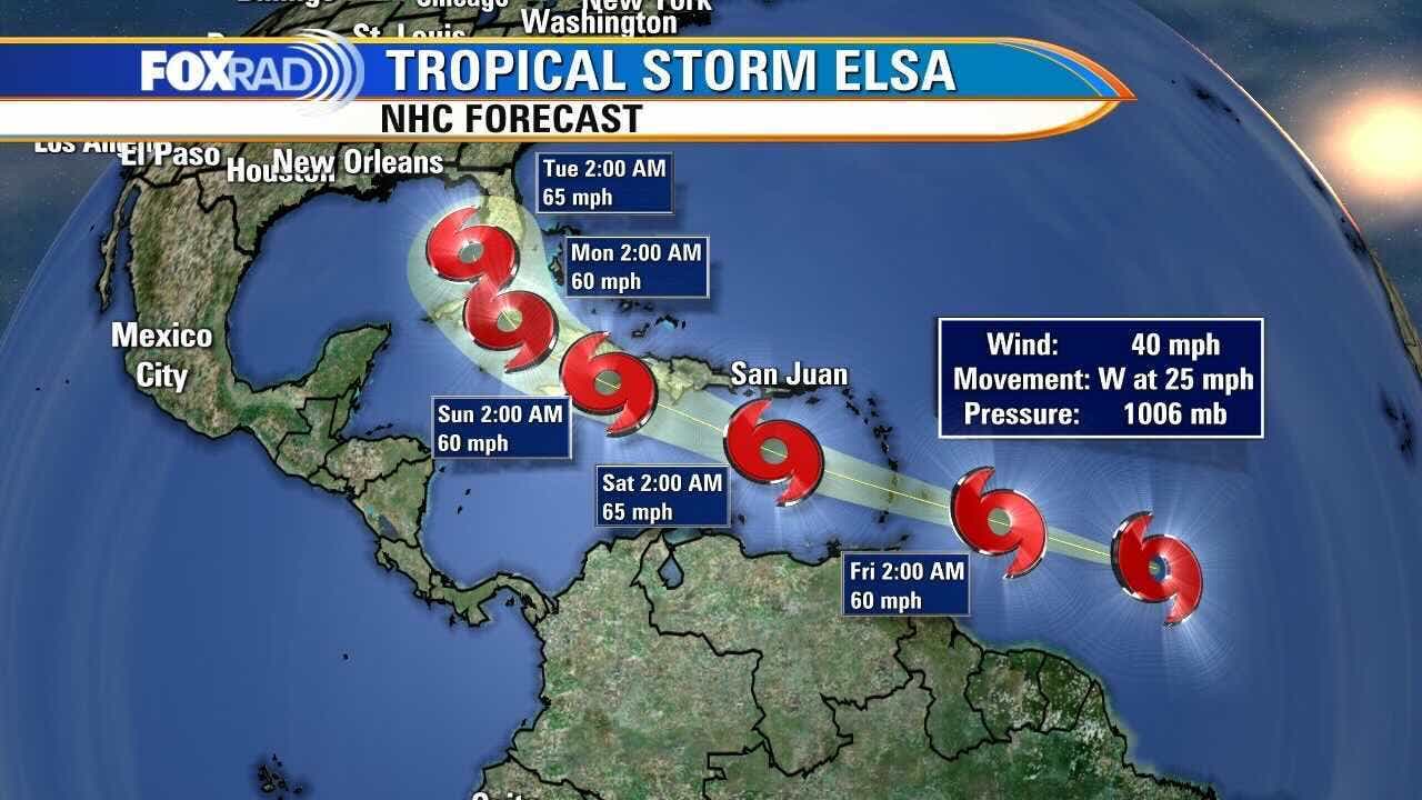 Tropical Storm Elsa
