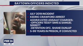 Two Baytown police officers indicted for controversial arrest in 2019