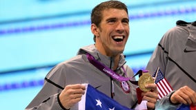 Amid chaotic waters in Tokyo, at this time in 2012 Phelps broke Olympic world record