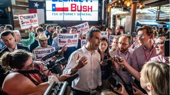 George P. Bush outraises AG Ken Paxton in primary challenge debut, though Paxton has bigger war chest