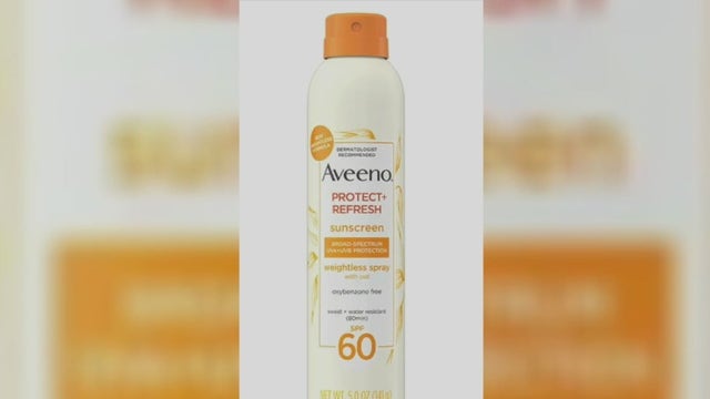 J&J recalls most Neutrogena and Aveeno spray sunscreens after finding cancer-causing chemical in some samples