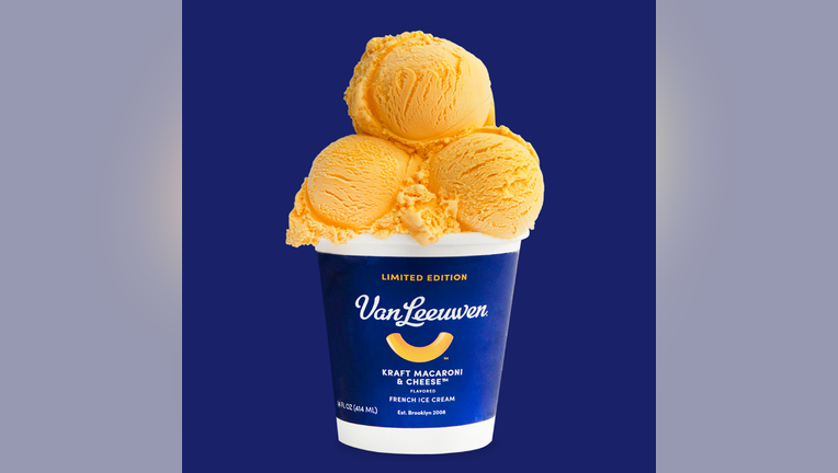 mac and cheese ice cream