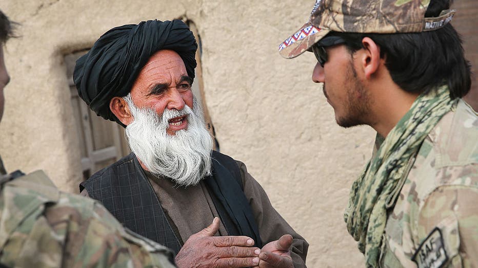 U.S. Soldiers Provide Security Around Kandahar Airfield