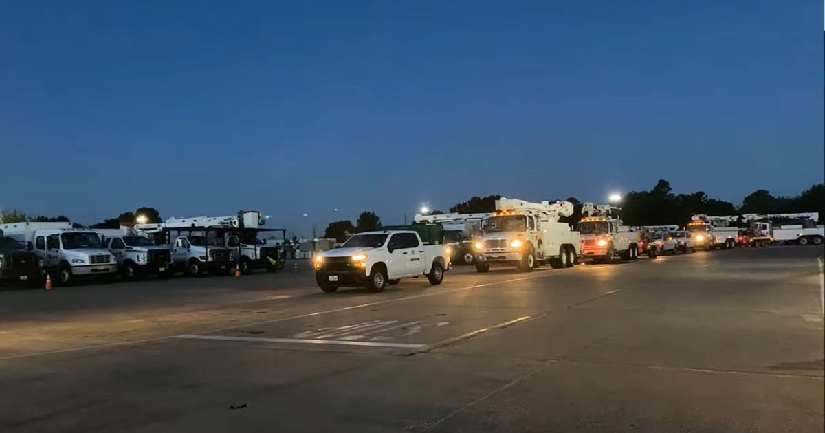 Houston-area crews helping to restore power in Louisiana after ...