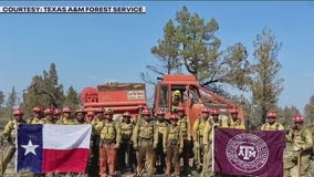 Texas A&M Forest Service helping battle Northwest wildfires