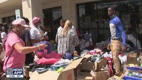 At least 100 Hurricane Ida evacuees sleep at Gallery Furniture as volunteer efforts launch city-wide