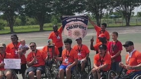 Local adaptive sports team hopes to bring home a big win later this week