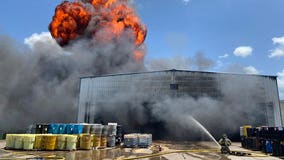 Massive fire at Hockley recycling plant forces several residents to evacuate
