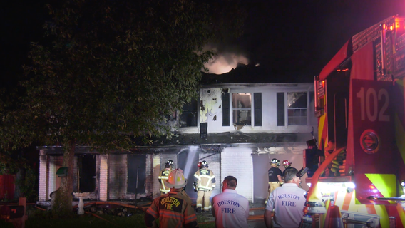 Police searching for woman who lit Houston man on fire