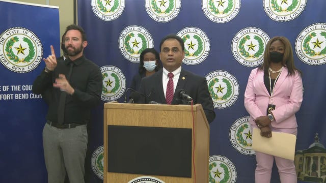 Fort Bend Co. files lawsuit challenging Texas Governor's executive order, COVID threat level increased