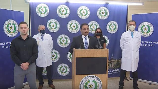 Fort Bend Co. officials celebrating a victory after judge grants injunction, upholding mask mandate