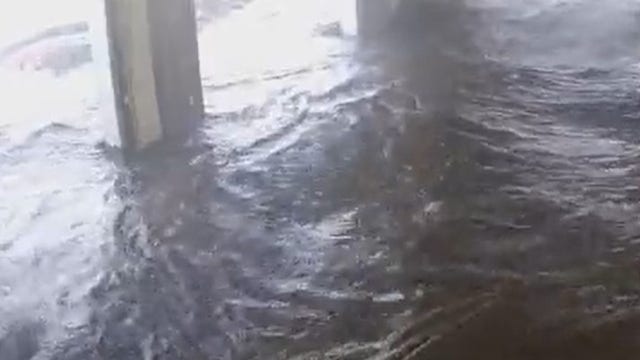 Timelapse video shows Hurricane Ida flooding Louisiana roads in under an hour