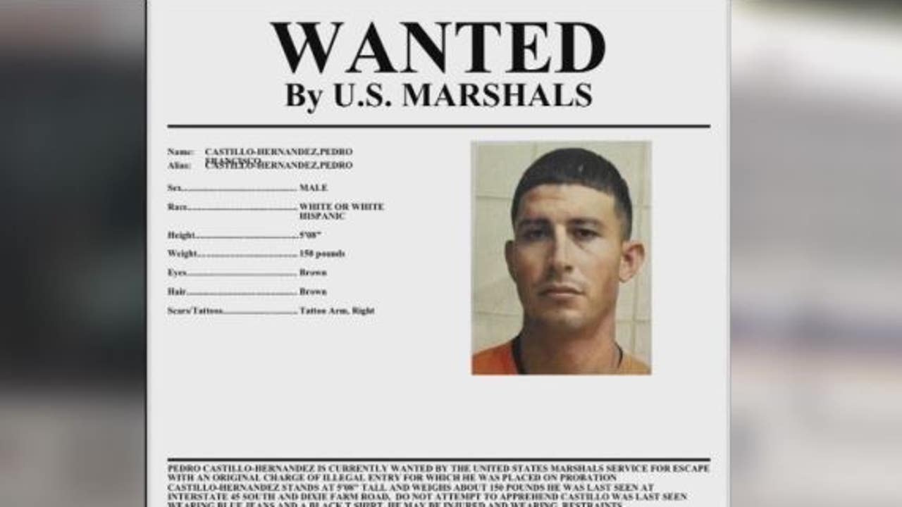 Search continues for inmate who fled from US Marshals in Houston | FOX ...