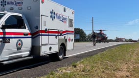 Pickup truck runs over 6 cyclists in Waller County, 4 people hospitalized