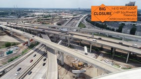 610 West Loop northbound Westheimer exit closing for 6-7 months tonight