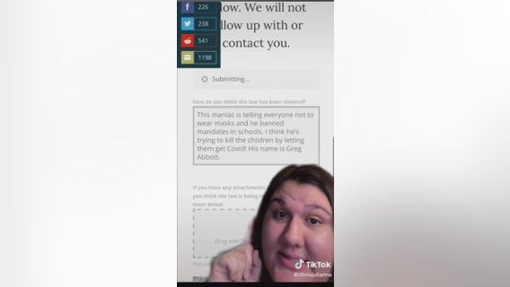 Texas teen uses TikTok to sabotage abortion whistleblower website