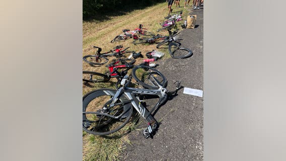 Six Houston-area cyclists recovering after getting run over by a teen driver in Waller