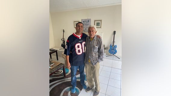 'It's an answered prayer,' Father and son meet for the first time thanks to a Houston Police Officer
