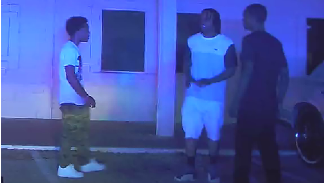 Authorities release surveillance photos of two suspects involved in deadly August shooting in Harris Co.