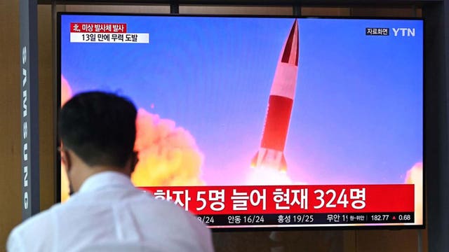 North Korea launches another missile as diplomat decries US policy