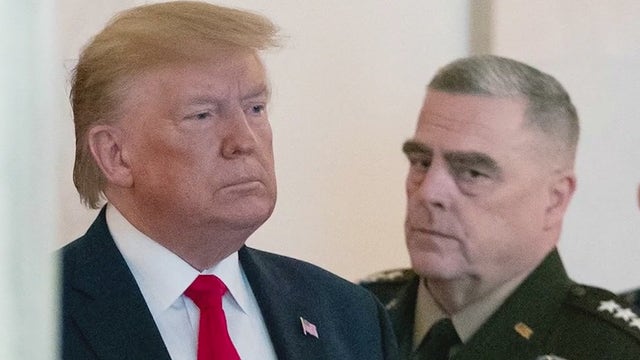 Gen. Milley actions crossing the non-partisan line? What's Your Point?