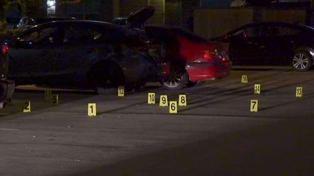 HCSO: Several shell casings found outside NW Houston apartment complex, 1 dead and shooters still at large