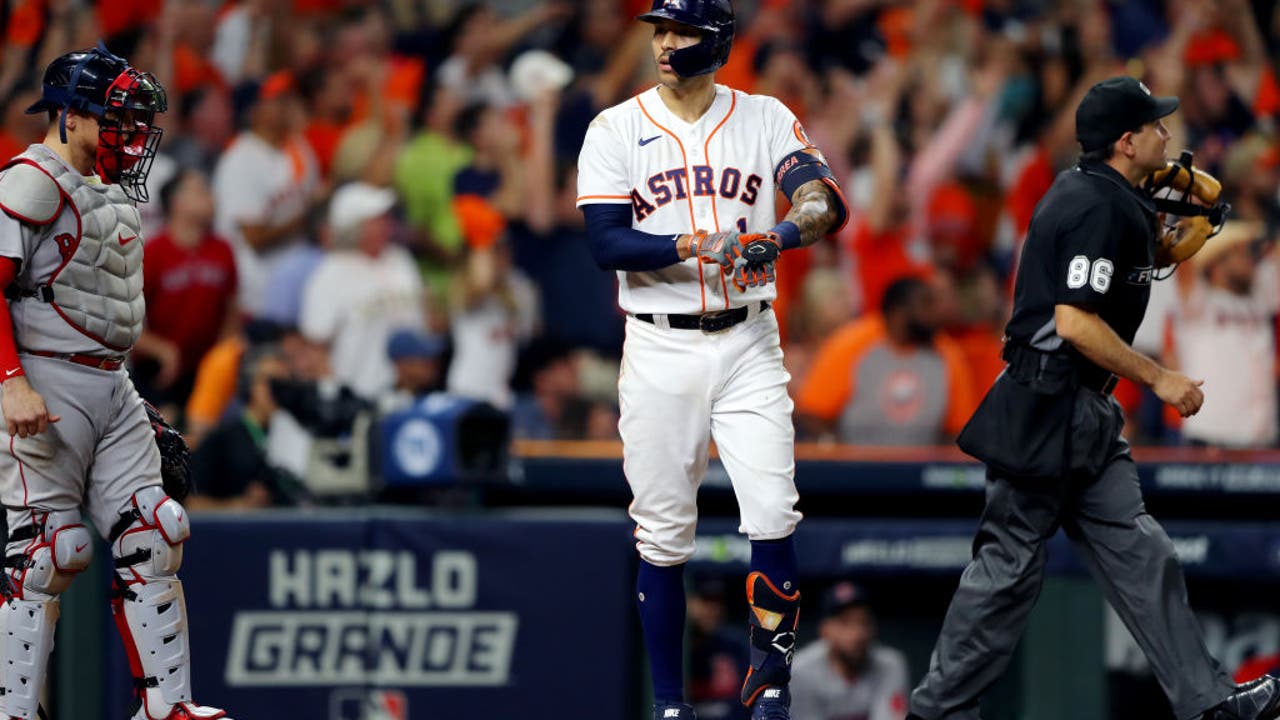 Correa's time: Late HR helps Astros top Bosox in ALCS opener