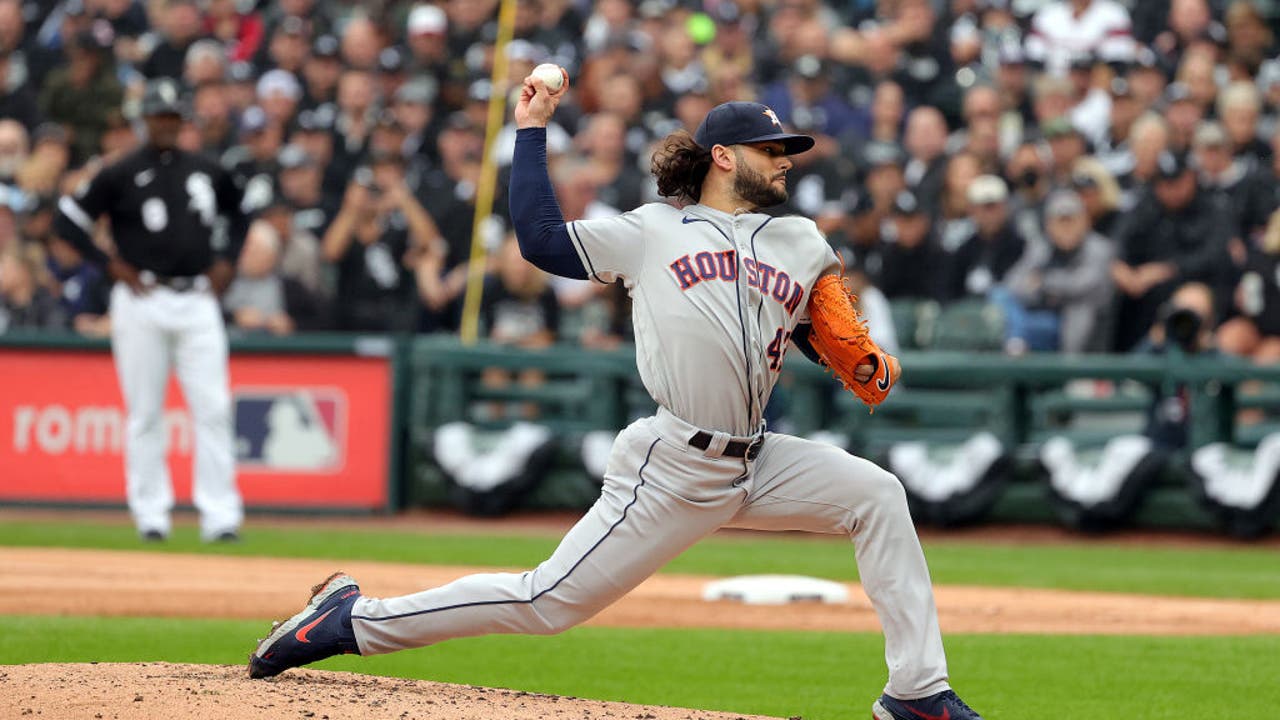 Astros' Lance McCullers won't pitch in World Series