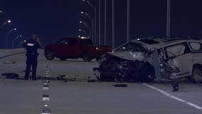 Wrong-way driver killed following multi-vehicle crash that hospitalized 3, including a child