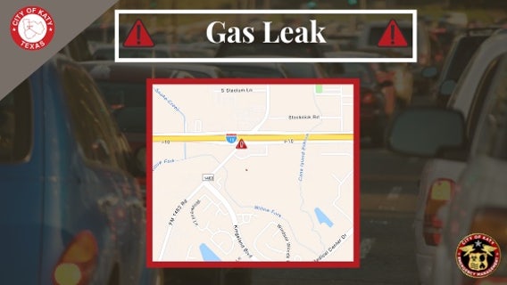 Gas leak secured and roads reopened in Katy