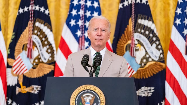 Biden touts spending, infrastructure packages to revive US