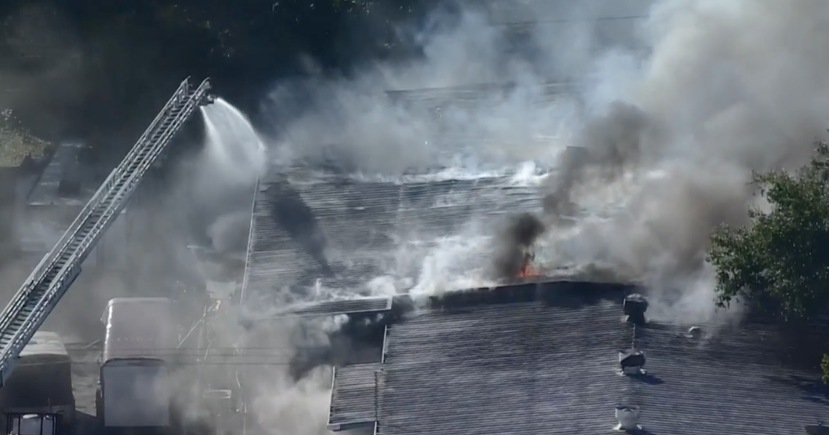 Crews battle 3-alarm warehouse fire in north Houston | FOX 26 Houston
