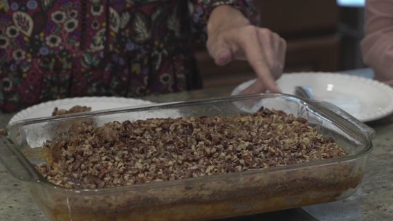FOX Family Feast: Sally's Pumpkin Crunch Cake