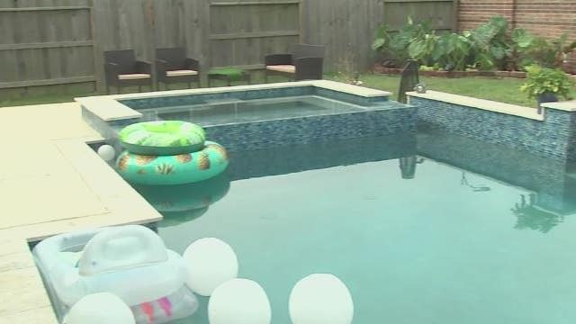 Customers say pool builder left them with unfinished, leaking pools