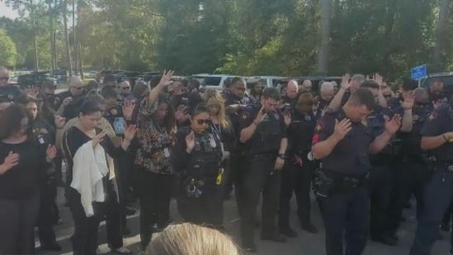 Harris Co. Precinct 4 Constables praying for protection following recent shootings