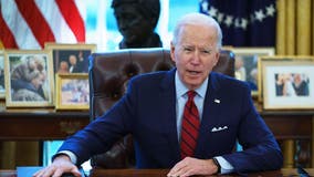 In abortion rights debate, President Biden doesn't often use the word