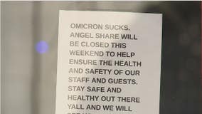 Omicron declared dominant variant in US, Houston businesses and events shut down due to surge in COVID cases