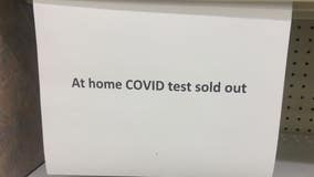 Take-home COVID tests hard to find in Houston; Long lines outside testing facilities