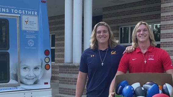 Houston area brothers raising money for charity exceed goal in 2 months