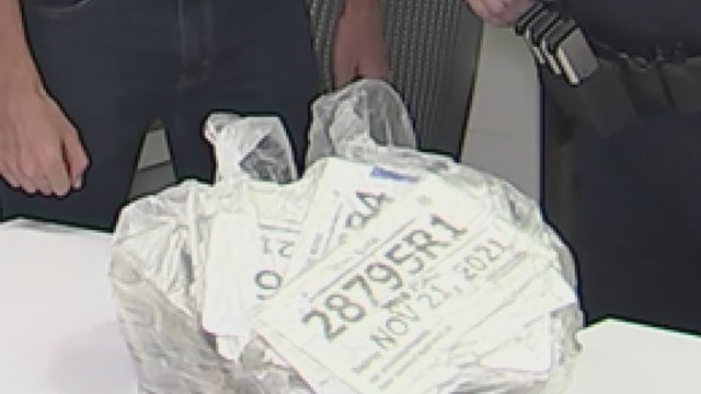 Fake temporary paper license plates cause concerns for Texas law enforcement