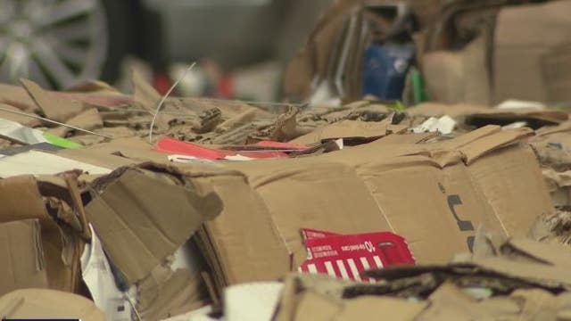Recycling cardboard boxes can help charities, the environment