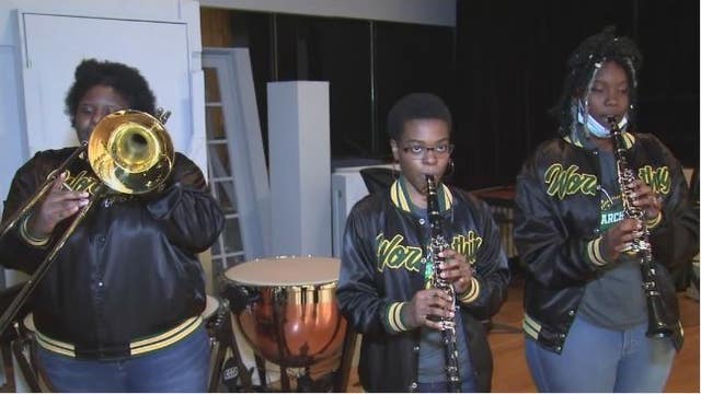 All 9 seniors of Worthing High School's Marching Band awarded $50,000 scholarships
