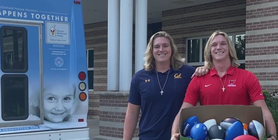 Houston area brothers raising money for charity exceed goal in 2 months