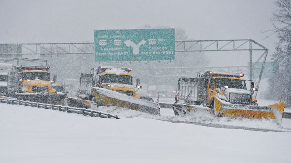 Snow Storm In Pennsylvania