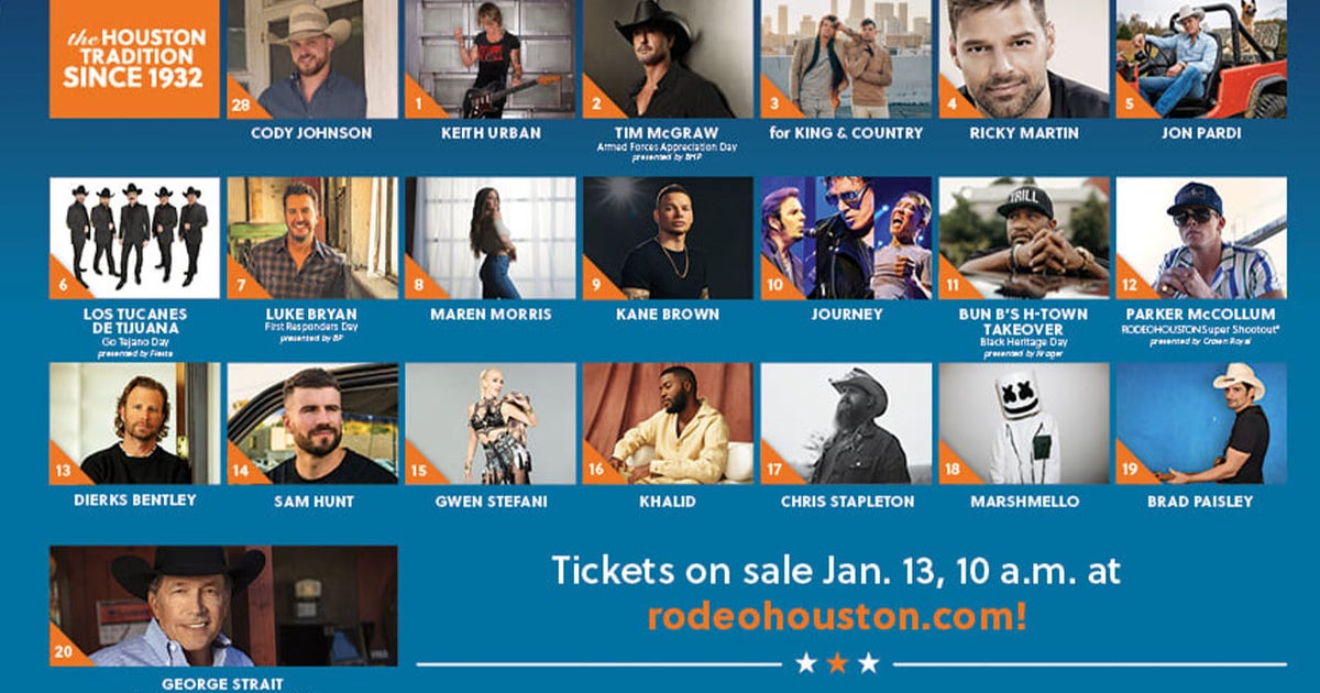 2022 Houston Rodeo tickets on sale Jan. 13: How much they cost & where ...