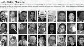 Houston-based online memorial COVID-19 Wall of Memories honored on launch date anniversary