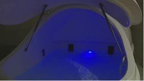 Rejuvenate your body with float therapy which includes 1,000 pounds of Epson salt