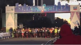 Harris County now under 'red' COVID threat level, Houston Marathon to go on